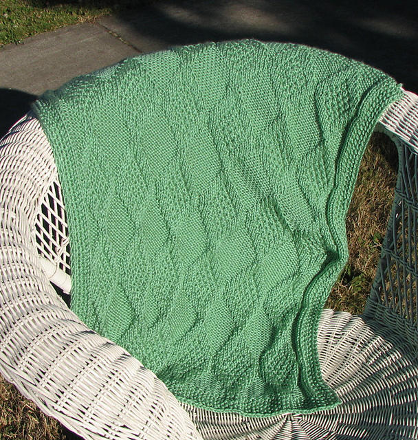 Triple Diamond Car Seat Blanket