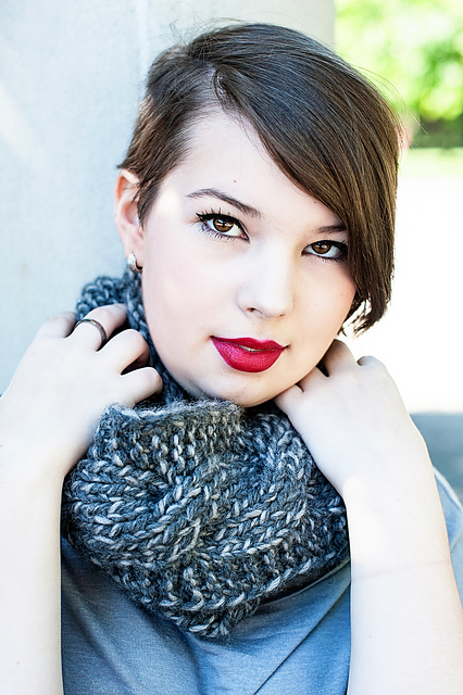 Chunky Cable Scarf Done My Way
