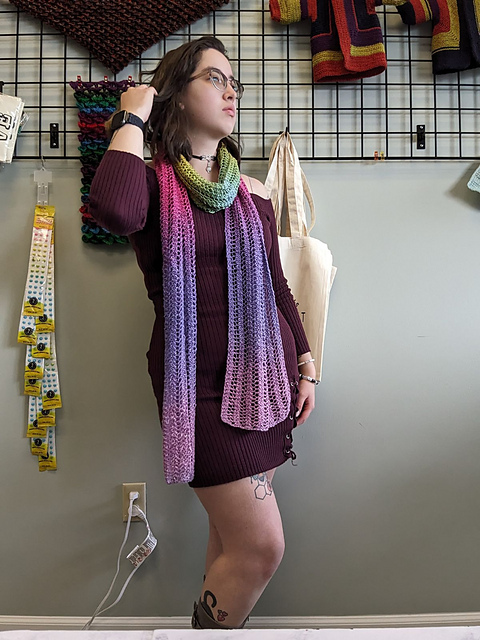 Prismatic Pashmina Scarf