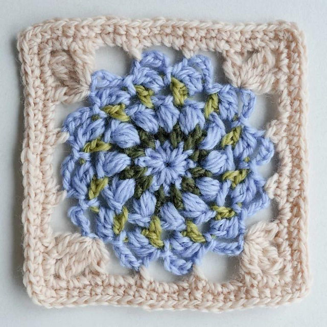 Cornflower Granny Square