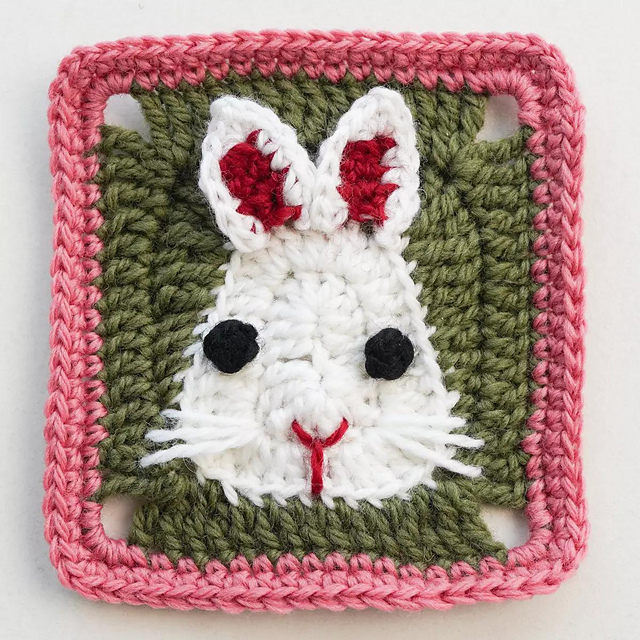 Bunny Granny Square