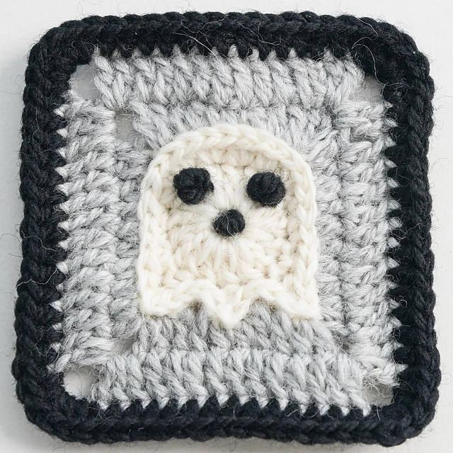 Ghost Granny Square