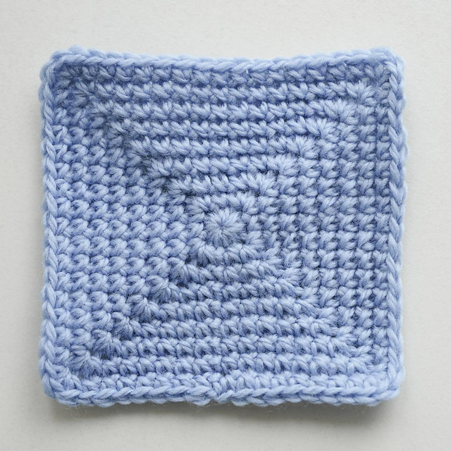 Single Crochet Granny Square