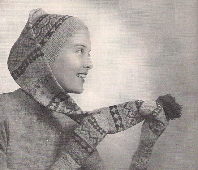 Stocking Cap And Mitts