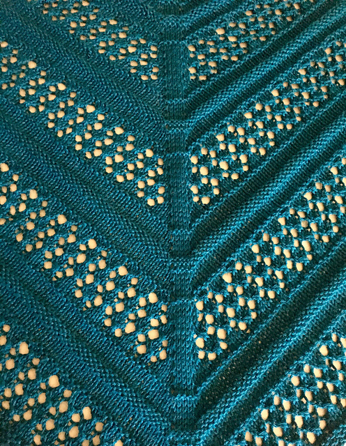 Leaf Ridge Shawl