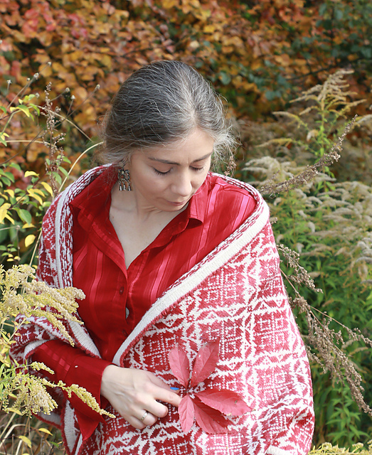Sonora Fire Shawl