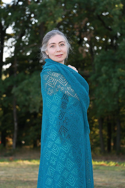 Highland spring Square Shawl