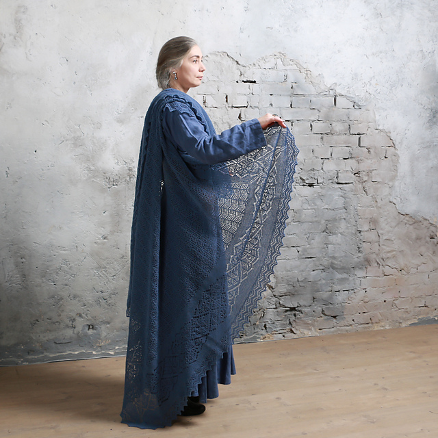Isle of Skye Square Shawl