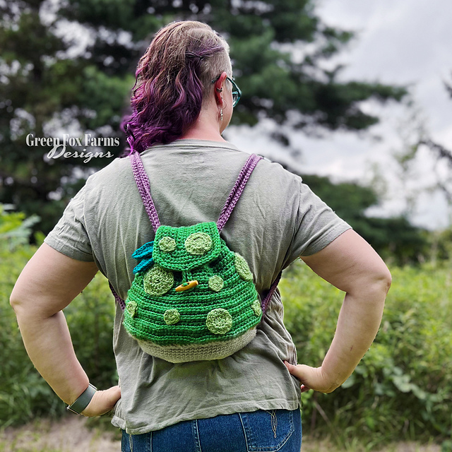 Faerie Forager Mushroom Backpack