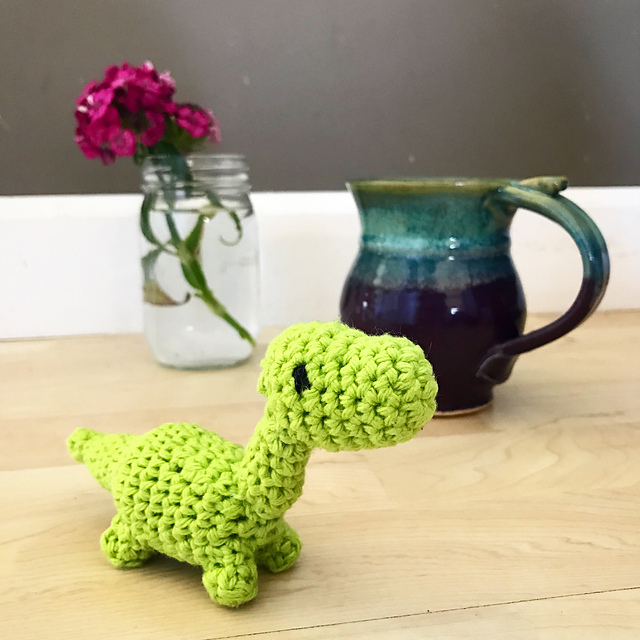 Tiny Dinosaur Amigurumi