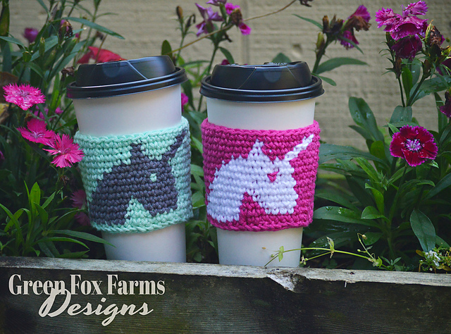Unicorn Coffee Cozy