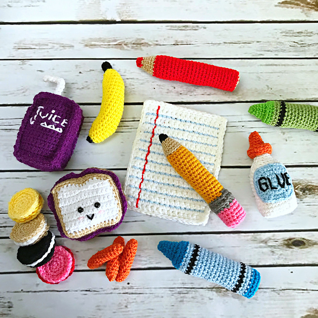 Back to School Amigurumis