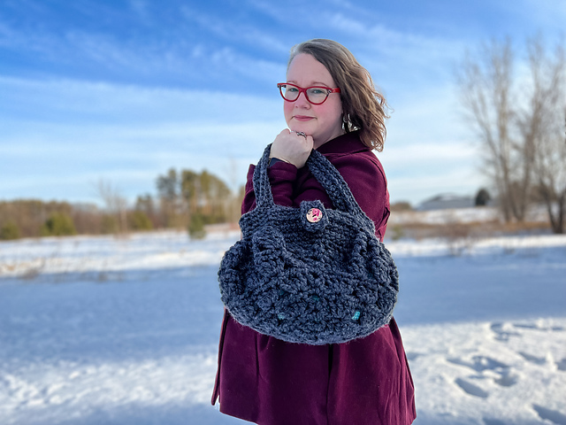 Ravelry: Sweet Stripes Hobo Bag pattern by Lisa M Fox