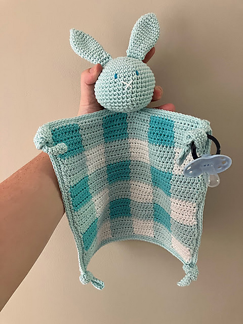 Gingham Bunny Lovey