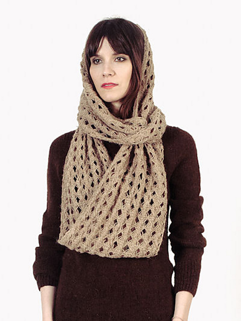 Lacy Twist Snood