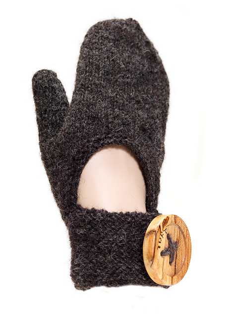 Button Mittens
