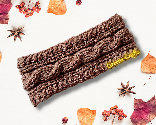 "Flow" Cabled Headband