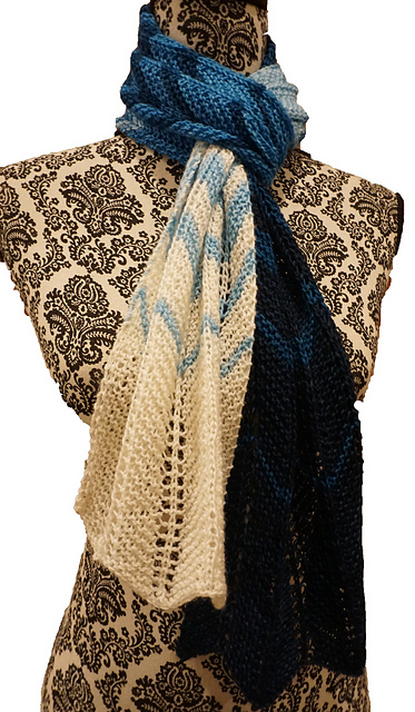 Fibonacci Waves Scarf