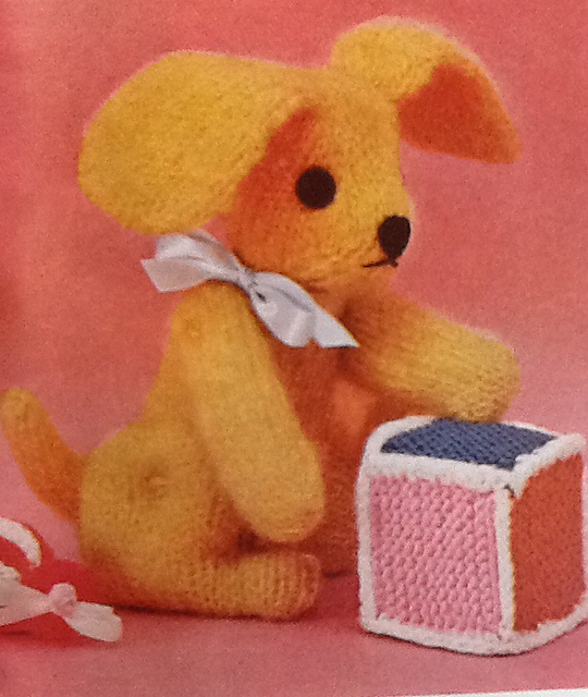 Yellow Mohair Pup