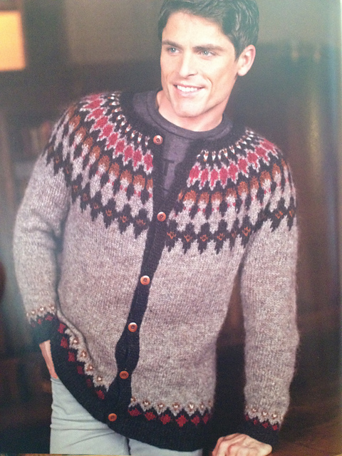 Icelandic Yoke Cardigan