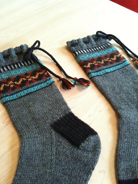 Andean Inspired Socks