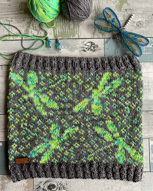 Dancing Dragonfly Cowl