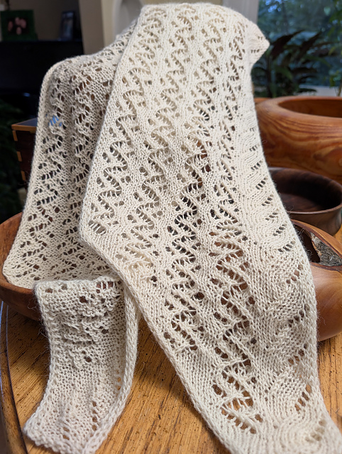 Snow Tracks Scarf