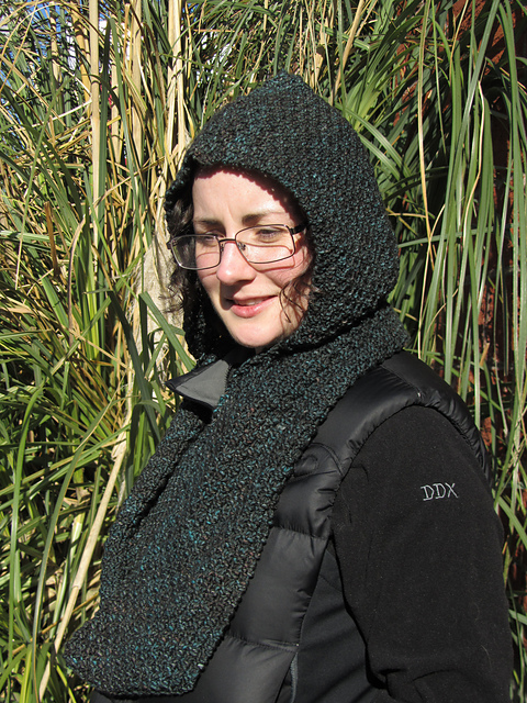 Moss Head Hooded Scarf