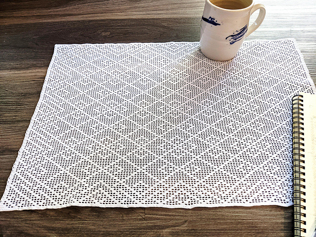 Ace of Diamonds Doily