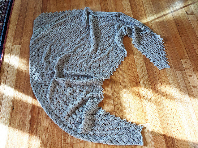 Flit and Flirt Shawl