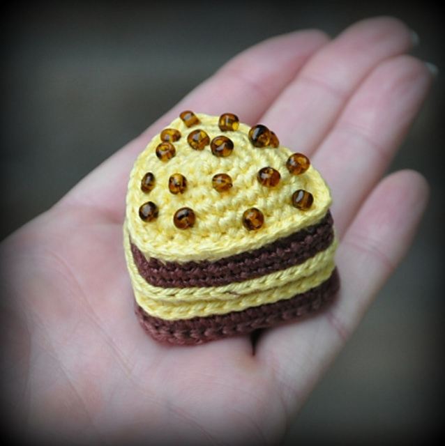 Banana chocolate cake with little chocolate balls