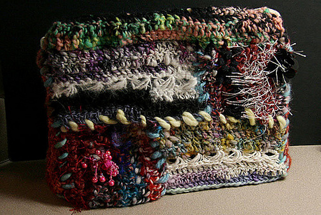 Patchwork Handspun Purse