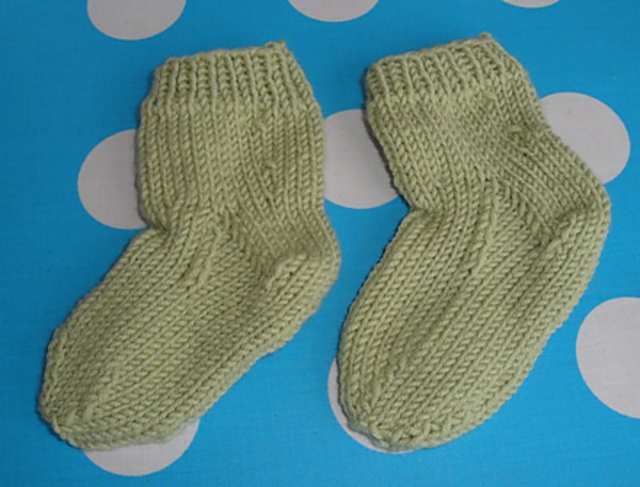 Double Point Baby Socks
