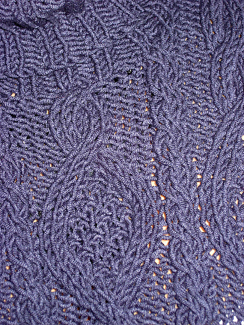 24 Long Cabled Sweater
