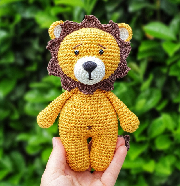 Amigurumi Löwe Lion