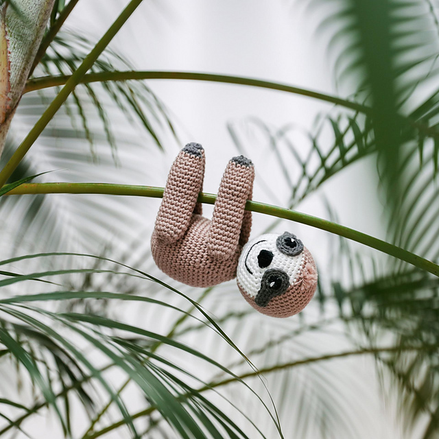 Amigurumi Faultier