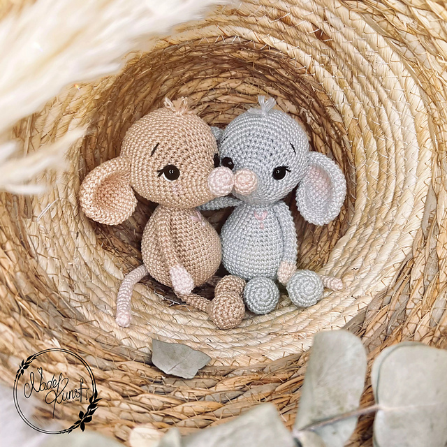 Amigurumi Maus