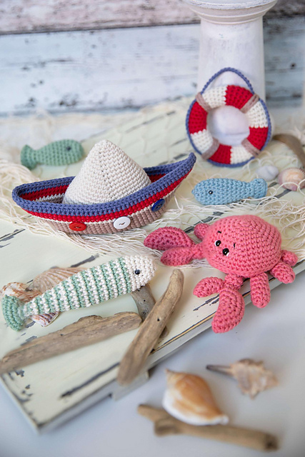 Amigurumi Urlaub am Meer