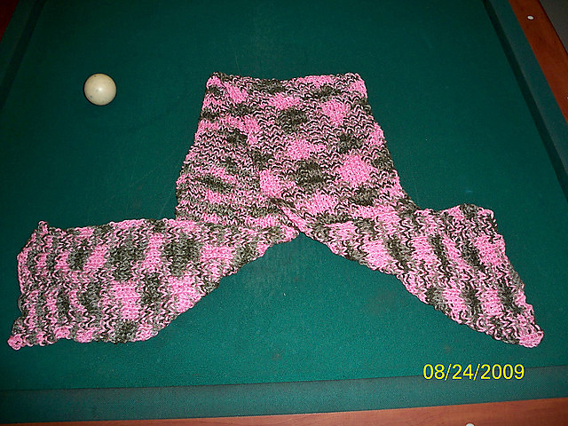 Simple and squishy rib scarf