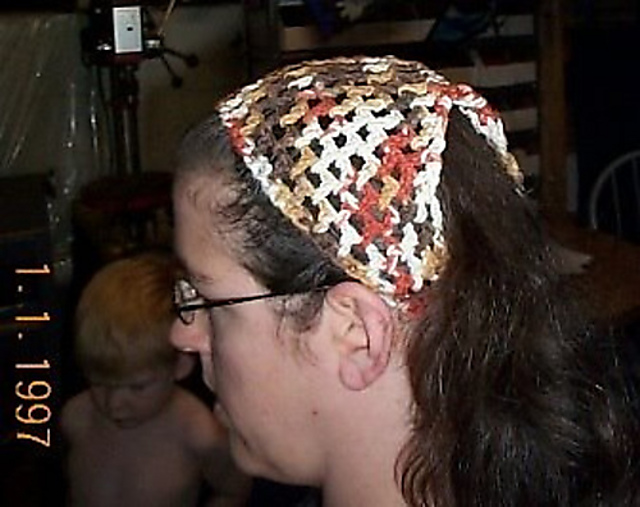 Simple crochet kerchief
