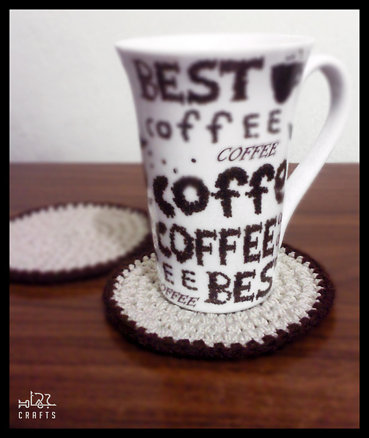 Simple Crochet Coaster