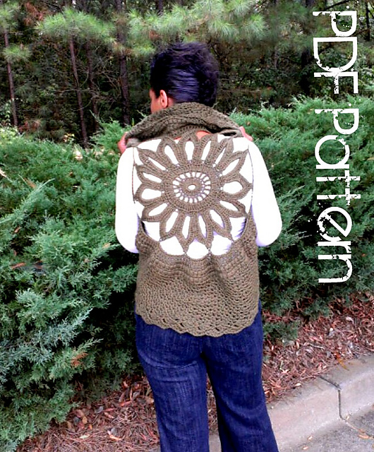 Sunflower Circular Vest