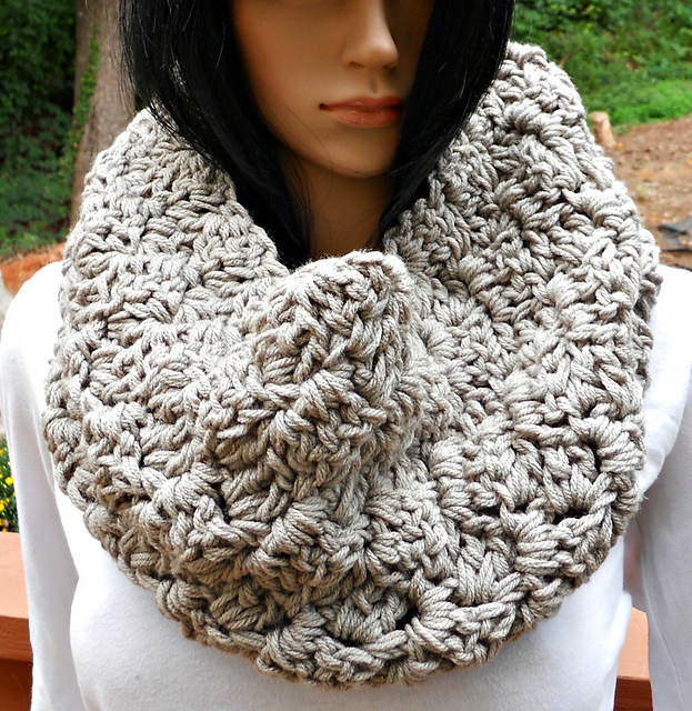 Lace Cowl Scarf
