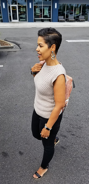 Top w/Asymmetrical Stitch
