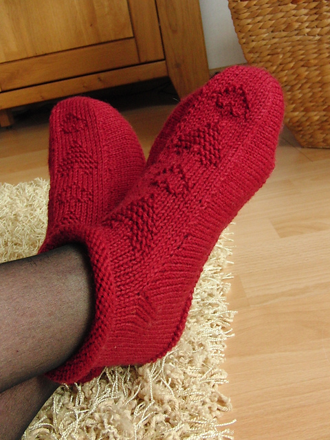 Heart Slippers