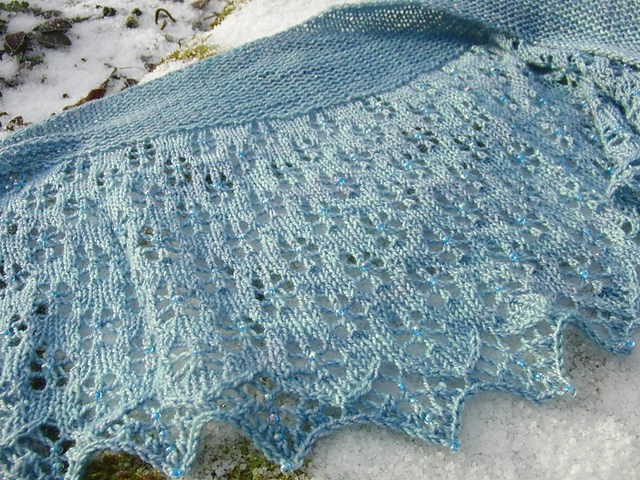 Snowflower Shawl