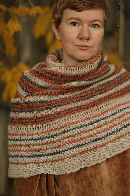 Burrafirth Shawl