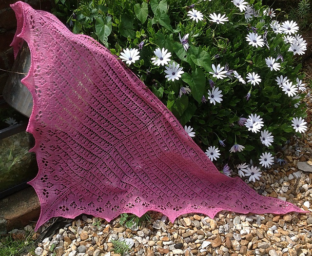 Summer Blossom Shawl