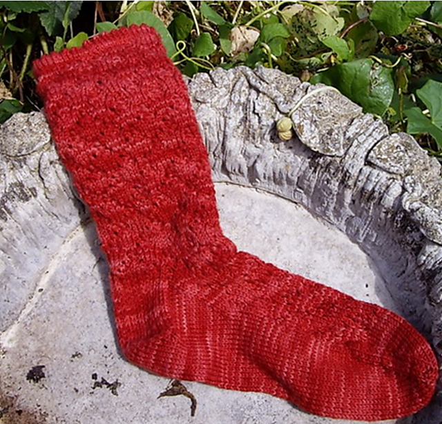 Autumn Lace Socks