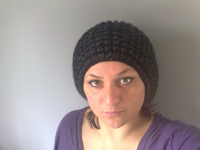 bonnet bambou rayé